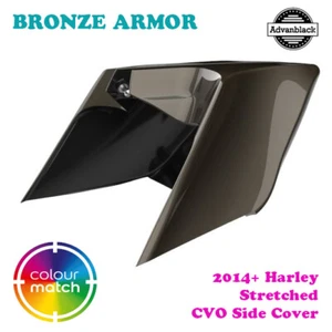 Bronze Armor CVO Stretched Side Cover fit 2014+ Harley Electra Glide FLHT - Picture 1 of 8