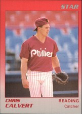 1989 Reading Phillies Star #5 Chris Calvert