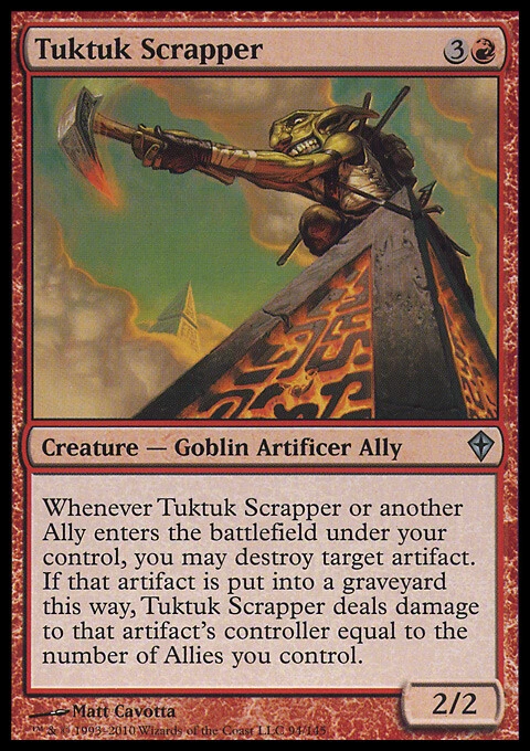 Magic the Gathering MTG Tuktuk Scrapper (94) Worldwake   LP - Image 1 of 1