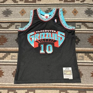 Mitchell & Ness Vancouver Grizzlies Jersey Men’s Large Mike Bibby #10 98-99 D2 - Picture 1 of 14