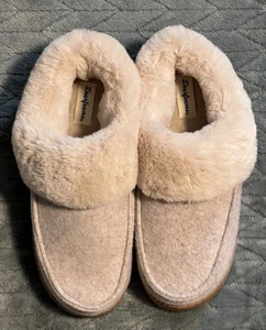 Dearfoams Pantofole Total Comfort Morbide Memory Foam Donna Taglia 9-10 Avena *EUC* - Foto 1 di 8
