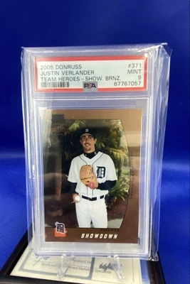 Donruss Team Heroes 2005 - Justin Verlander #371 Showdown Bronze/100 (RC) Foto 1 de 2