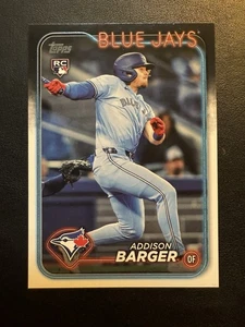 2024 Topps Update Series #US336 Addison Barger RC Toronto Blue Jays Rookie Card - Bild 1 von 2