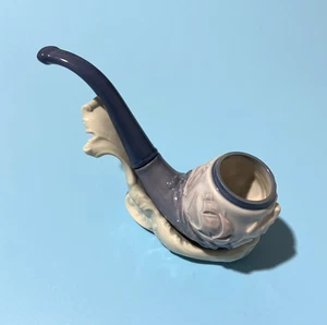 Lladro "Sealore Pipe and Holder" #5613 Porcelain Spain Figurine w/ Original Box - Picture 1 of 14