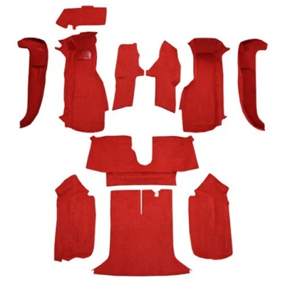 Alfombra para Chevrolet Corvette 94-96 cupé completa con almohadilla moldeada 11 piezas Foto 1 de 4