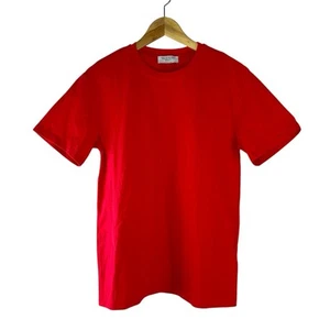 Valentino Beauty rot gesticktes Logo Kurzarm T-Shirt Gr. S Uniform Italy - Bild 1 von 8