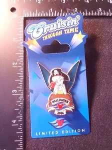 Disney DCL Cruisin Through Time Tinker Bell Tink 2006 Pirate Halloween LE500 Pin - Picture 1 of 11