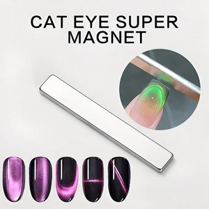Hochwertiger 3D Katzenauge Gel Politur Magnet, 1,85 Zoll Doppelkopf stark Nail Art Werkzeug - Bild 1 von 10
