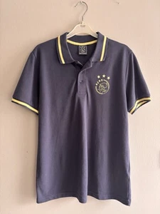 Ajax Amsterdam 2024 Football Polo Shirt - Blue - Size Medium ✅ - Picture 1 of 9