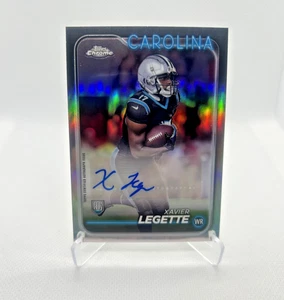 Autógrafos de novato cromados Xavier Legette RC - 2024 Topps #RAXLE - Panthers - Imagen 1 de 2