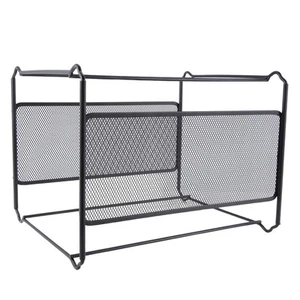 A4 Gittergewebe Metall Feile Organizer Box HäNgende Datei Ordner Box Schrei6634 - Bild 1 von 3