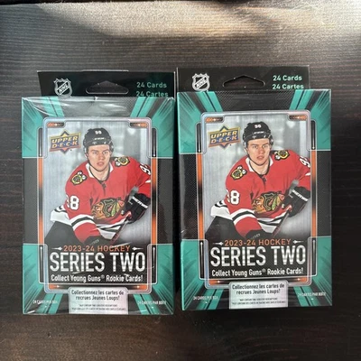 (2) 2023-24 Upper Deck Series 2 Hockey Sealed Blaster Box - Lot Of 2 Boxes RC - Image 1 of 3