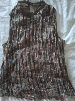 Prada Silk Paisley Top - Image 1 of 4