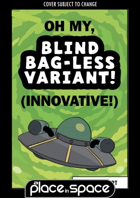 RICK AND MORTY THE END #1C BLIND BAG-LESS INTERMIX (WK50)