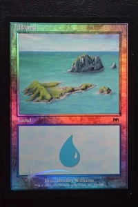 Magic The Gathering MTG ISLAND (336) FOIL Onslaught LP légèrement joué - Photo 1/2