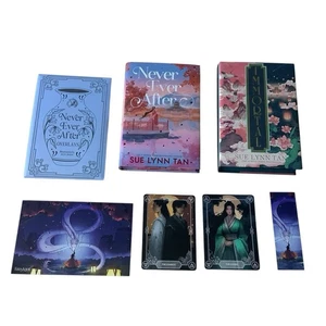 Never Ever After and Immortal by Sue Lynn Tan Overlays Bookmark Tarot Fairyloot - Picture 1 of 12