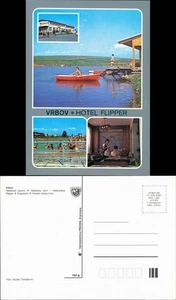 Menhardsdorf Vrbov Rybárske jazero, Hotel Flipper, Kúpalisko 1987 - Picture 1 of 3