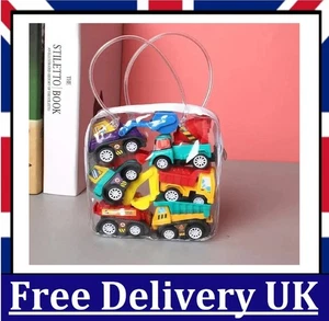 6 pezzi macchinine giocattolo pull back and go veicoli mini auto giocattoli per bambini bambini regalo - Regno Unito - Foto 1 di 7