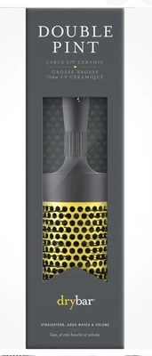 DryBar DOBLE PINTA Grande 2.75" Cerámica Cerámica Cepillo Redondo 70mm) Barra Seca Amarilla Foto 1 de 4