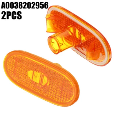Pair Amber Side Marker Light Lens Shell Reflector For Benz Sprinter W906 2006-13 - Image 1 of 4