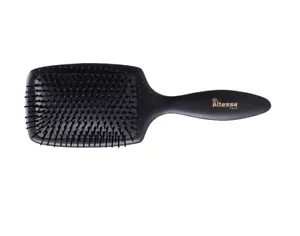 Altesse Paddle Brush 45510 Black 13 Row with Plastic Bristles and Studs - Picture 1 of 1