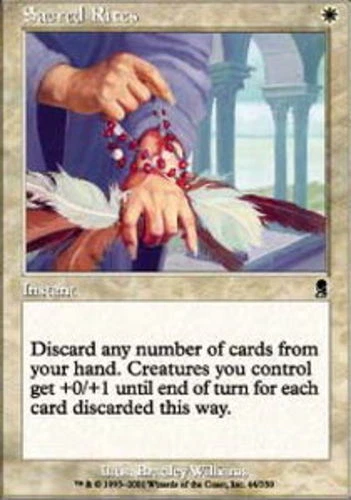 Sacred Rites - Foil ~ Near Mint Odyssey MTG Magic UltimateMTG White Card - Image 1 of 1