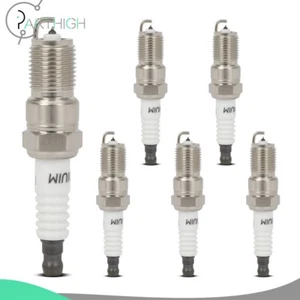 6x Iridium Spark Plugs For Ford Escape 2001-2008 3.0L Mustang 1998-04 3.8L 7164 - Picture 1 of 6