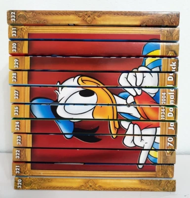 Set of 12 Lustiges Taschenbuch Donald Duck Books Comics (German) 320-332 Lot New - Image 1 of 4
