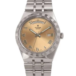 TUDOR Royal 41mm Stainless Steel salmon pink Dial M28600-0009 - Picture 1 of 16
