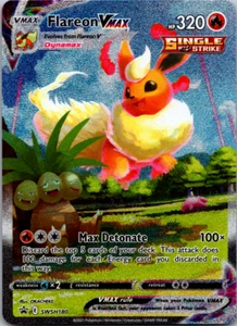 Pokémon Flareon VMAX SWSH180 SWSH: Sword & Shield Promo Cards Holo NM - Picture 1 of 2