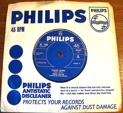 Roger Miller - England Swings - 7" Vinyl - 1st Pressing - Graded Excellent+ - Image 1 of 3