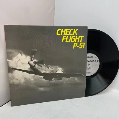 Bob Love Check Flight P-51 Vinyl LP OG US 1984 Pressing NM/VG+ w/ Poster+Insert - Image 1 of 4