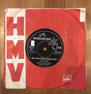Ray Charles – Take These Chains From My Heart - HMV POP 1161 3 for 1 postage - Picture 1 of 6