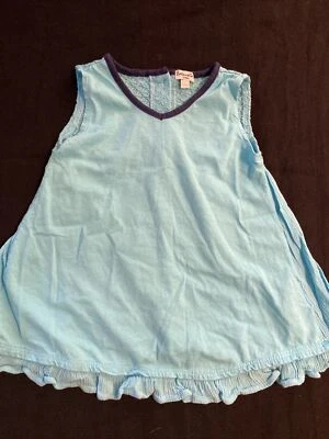 Espléndido vestido con espalda de encaje acuático nuevo con etiquetas y cubierta de pañales con volantes -12-18 meses Foto 1 de 4