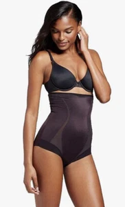 New Maidenform Self Expressions Womens High Waist Brief Black Firm Sz Small $19 - Picture 1 of 3