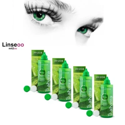 Avizor Alvera Multipack (4x350ml) All-in-One Lösung von Avizor