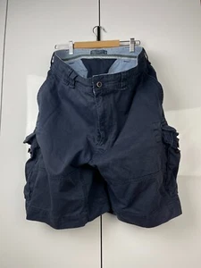 Vintage Polo Ralph Lauren Navy Cargo Shorts Size 38 - Picture 1 of 11