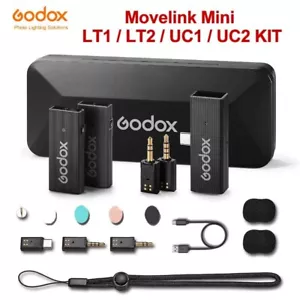 Godox MoveLink Mini LT UC 2.4GHz Wireless Microphone System Transmitter Receiver - Picture 1 of 21