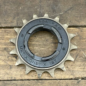 ACS Fat 16t BMX Freewheel Right Thread Old School BMX 16 Tooth 3/16 in Chain - Picture 1 of 14