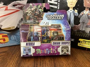 MARVEL MINIMATES ~ NEBULOSA - SAKAAR TROOPER ~ GUARDIANES DE LA GALAXIA ~ PAQUETE DE 2 - Imagen 1 de 2