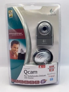 Logicool Qcam Camera For Notebooks Deluxe with Headset QV-500NSHS NIB - Picture 1 of 6