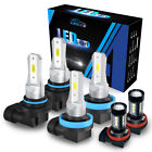 Para For Honda Odyssey 2011-2021 Faros LED de bombilla Combo de luces antiniebla