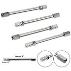 Compact and Portable Metal Tire Valve Extension Rods 100mm Length Set of 4