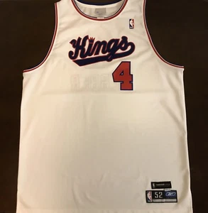 Rare Vintage Reebok HWC NBA Sacramento Kings Chris Webber Basketball Jersey - Picture 1 of 6