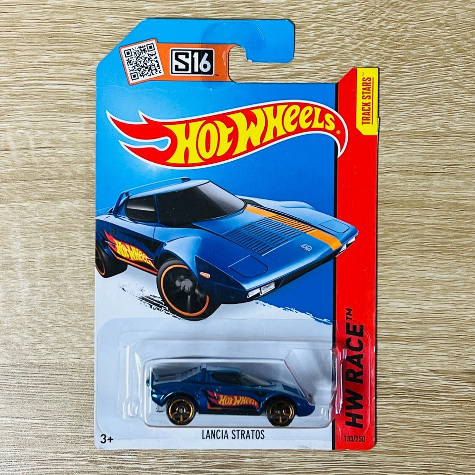 Tarjeta larga Lancia Stratos HW Race Team Track Stars azul 2015 Foto 1 de 1