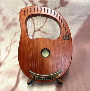 Lyre Harp 16 String Premium Hollow Mahogany - Picture 1 of 6