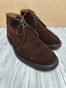 TRICKER'S MIKE CHUKKA IN CAMOSCIO MARRONE - UK 10 FIT 5 - OTTIME CONDIZIONI - Imagen 1 de 22
