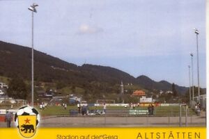 Postkarte : ALTSTÄTTEN (Schweiz) - Stadion   / GW 635