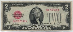 1928-B - $2.00 Fr 1503 Legal Tender B-A Block - Picture 1 of 2