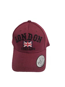 LONDON Baseball Adjustable Cap - One Size, - Picture 1 of 29